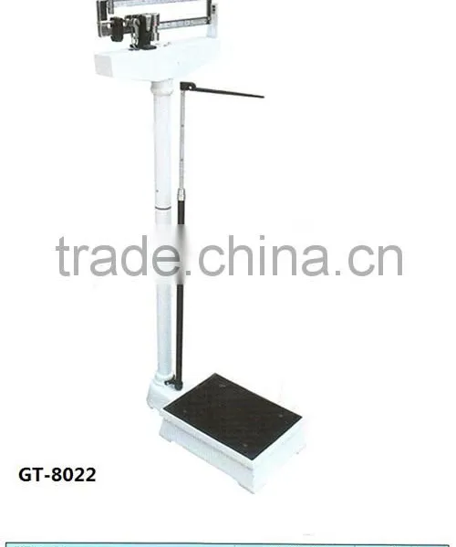 GT-8022 Hot Sale Hospital Physical Examination Medical Double Ruler Scales photo-4
