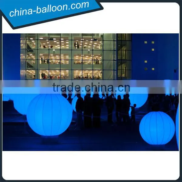 Event and Party Suppliers Party Decoration Led Light Inflatable Ground Balloon