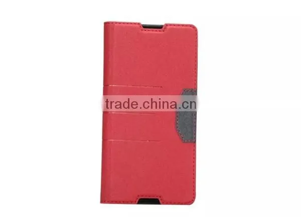 Matt Stand PU Leather Wallet Case Cover For Sony Xperia Z4 photo-5