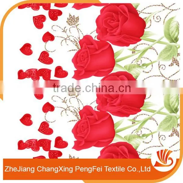 House Textile Polyester Printed Textile Material Fabric photo-3