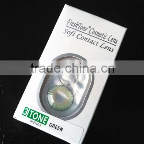 Colored Contact Lenses From Korea Hazel Cheap Green Colored Contacts Lenses photo-2