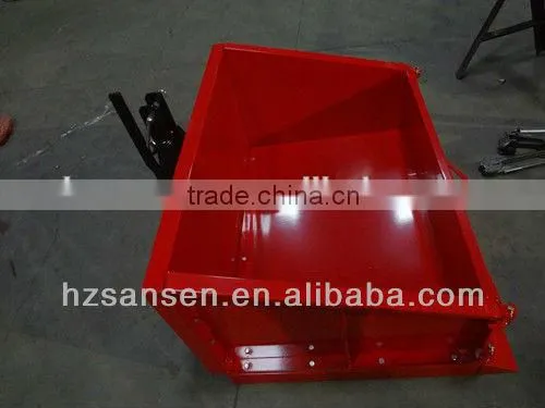 Tractor Tipping Transport Box With 3-point Linkage Mounted ; Agriculture Machinery Manufacturer photo-6