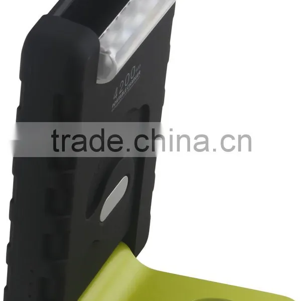 Outdoor Solar Power Bank Charger 3000mah With Hook, Lighting & Led Flashlight photo-2
