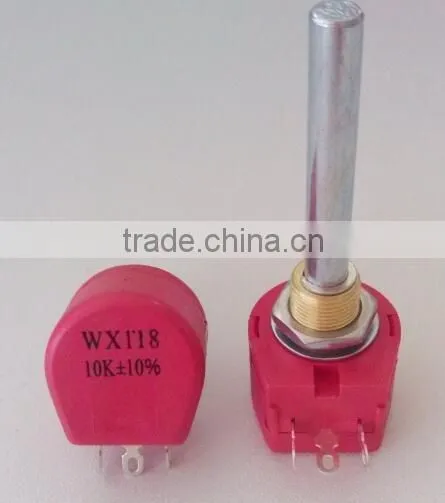 WX118 Carbon Single Turn 20mm Wirewound Potentiometer photo-6