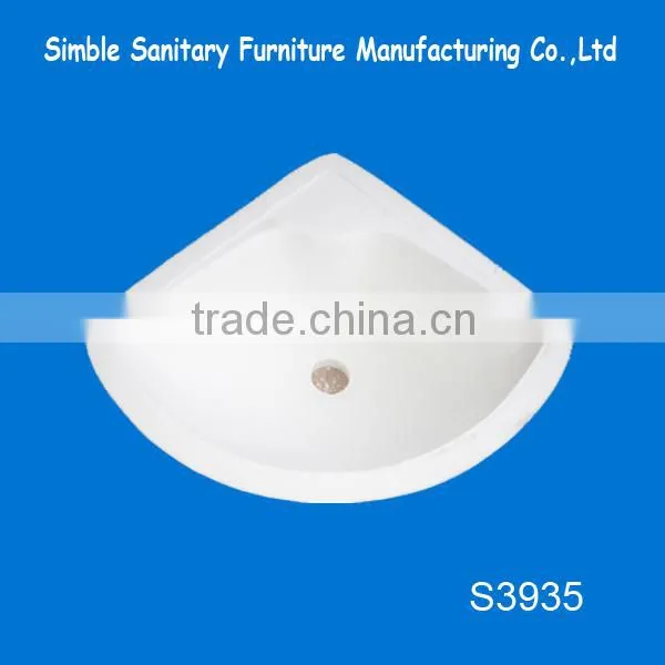 Hot Selling Man Made Marble Stone Kitchen Sink/Solid Surface Kitvhen Sink