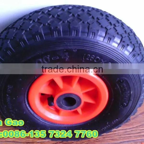 260x85 3.00-4 Rubber Wheel