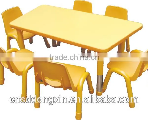 Hot Sale Study Table and Study Chairs Kindergarden Furniture