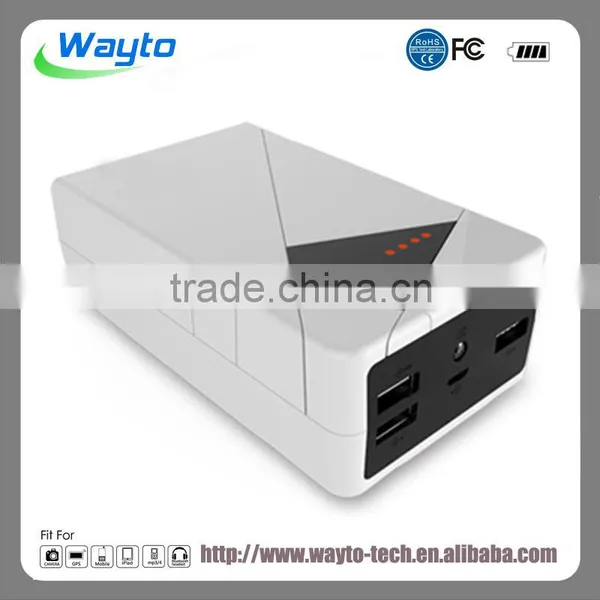 Best Quality Lithium Battery Power Bank 20000mah With 3 USB Outputs photo-4