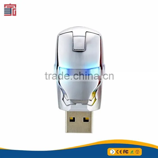 USB Flash Drive 16GB U Disk Gift Metal Crystal Pen Drive photo-2