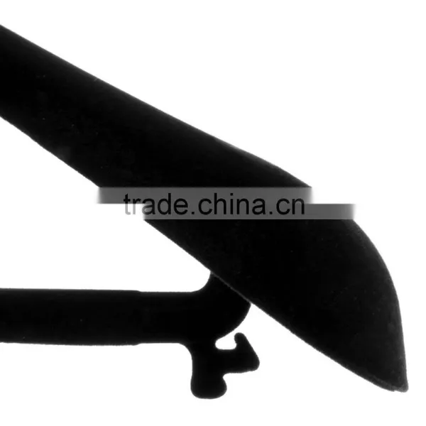 Velvet Coat Hanger With Bar photo-5