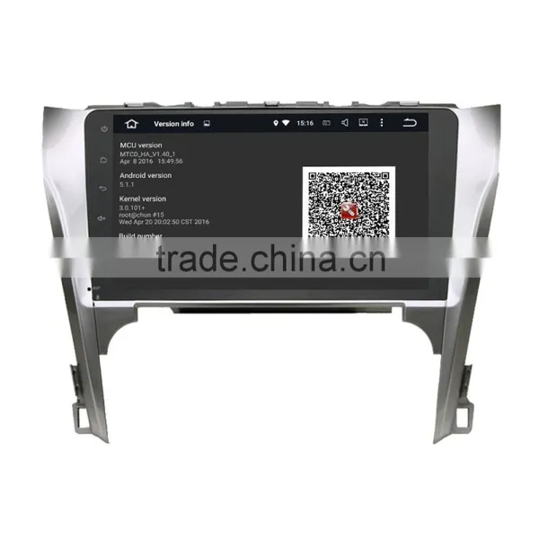 10.2" Android 5.1.1 Car PC GPS for Toyota Camry 2012-2014 Quad Core 16GB Radio RDS BT 3G Wifi Stereo Headunit Wholesale Factory photo-2