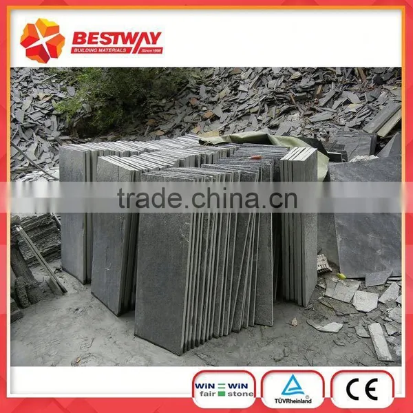Black Color Slate Material Culture Stone photo-5