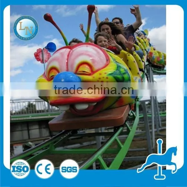 New Hot Amusement Park Equipment Cheapest Small Worm Roller Coaster photo-5