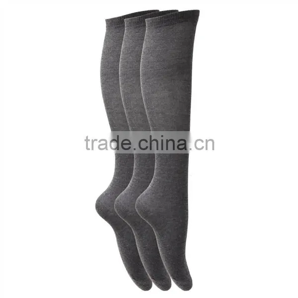 Cotton Girls Ladies Women Knee High Socks photo-3