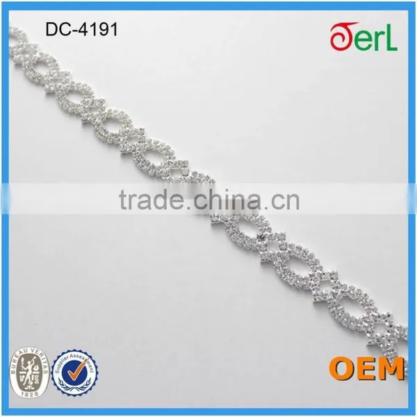 Hot Sale Cheap Jewelry Accessory Rhinestone Crystal Chain For Garment photo-5