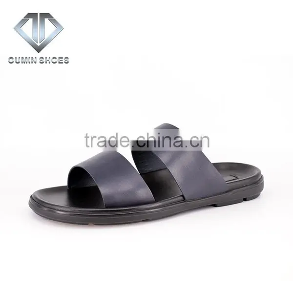 Hot Sale Pakistani Pure Cow Leather Flip Flop Slipper , Bulk Wholesale Men Leather Sandals and Slippers Shoes photo-2