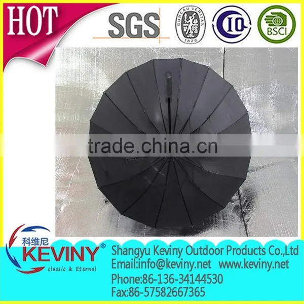 16panels Rain Umbrella With Cheap Price Manufacture by China Parasol Factory photo-3