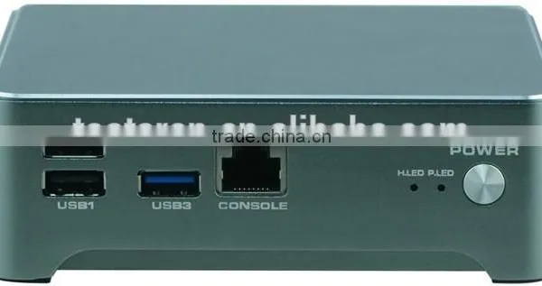Mini 1U Server Barebone J1900 4 Ehternet Firewall Fanless Small Case photo-2