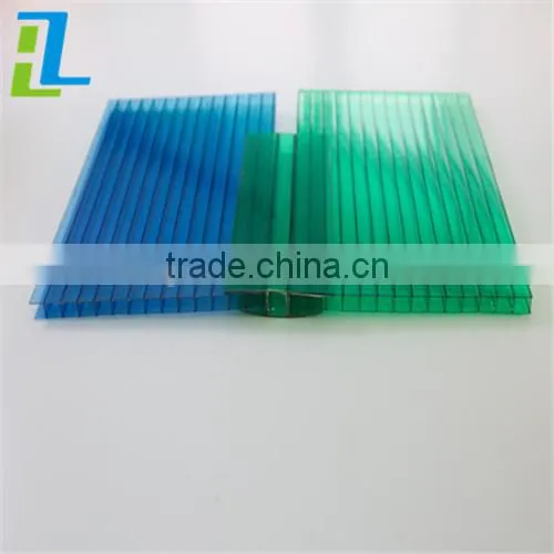 4mm / 6mm / 8mm / 10mm Green House Twin Wall Hollow Polycarbonate Sheet photo-3