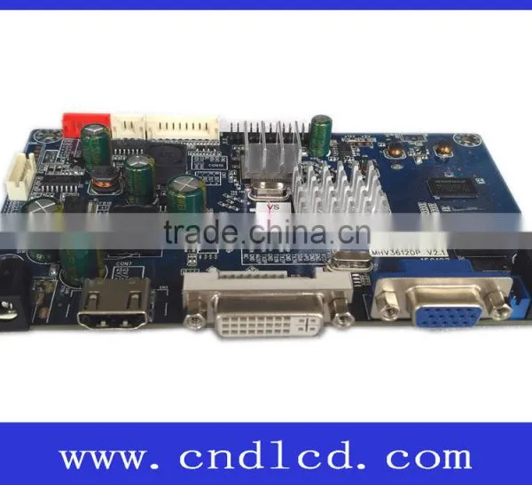 DVI HDMI VGA to LVDS 2K LCD Monitor Display Board With PIP PBP POP Function photo-2
