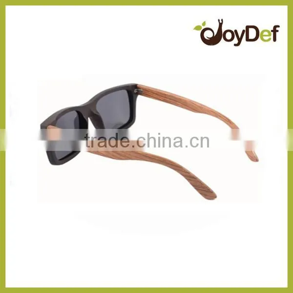 Two Tone Bamboo Wood Sunglasses Wooden Sun Glasses With Polarized Lens photo-2