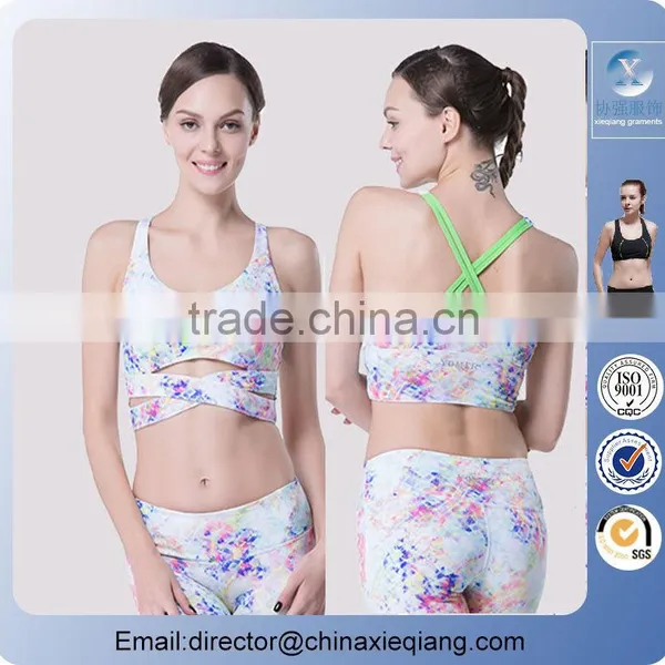 2016 Yoga Clothing/yoga Crop Tops/sexy Yoga Tops