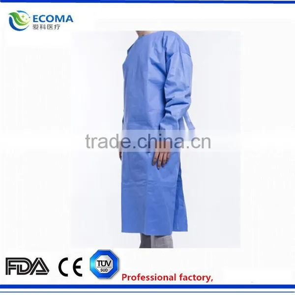 From Factory With FDA AUDIT High Risk Reinforced SMMS Surgical Gown photo-3