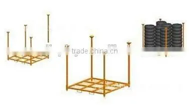 All Kinds of Powder Coated Steel Plate Stacking Rack/warehouse Pallet Racking/pallet Warehouse Rack for Asian Market photo-4