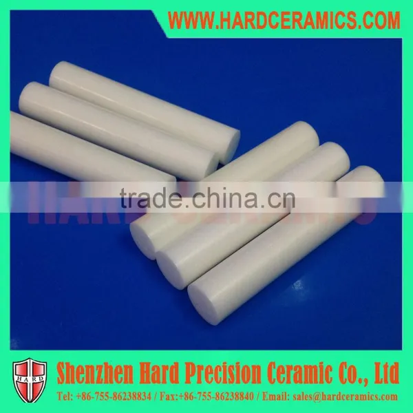 96% Al2O3 Ceramic Round Bar/Alumina Shaft/Al2O3 Rods