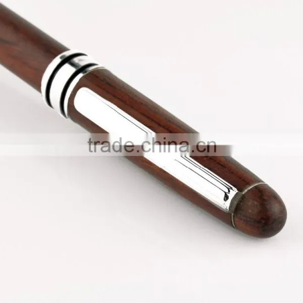 Fashion Twisted Wooden Ball Pen ,metal Ball Pen ,good Quality Gift Pen photo-5