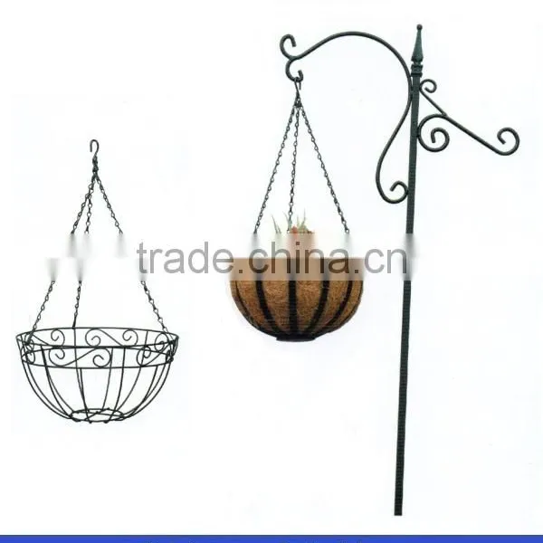 Hanging Planter Garden Planter Metal Garden Planter With Coco photo-2