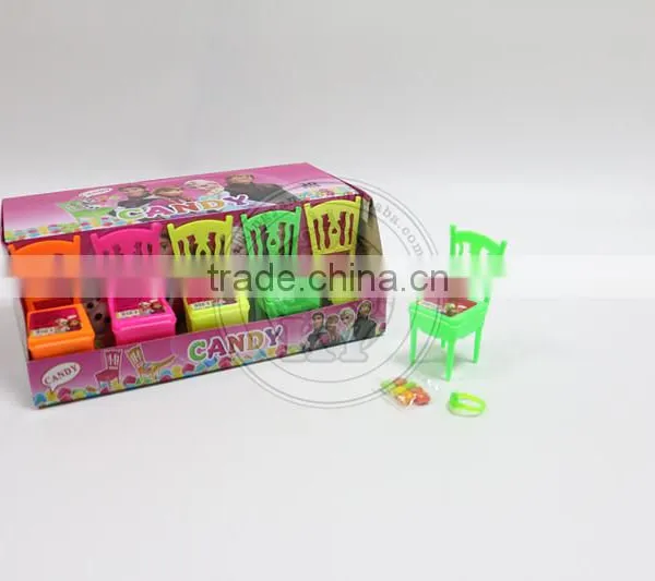Cartoon Frozen Printed Toy Candy, Chair Toy With Compressed Candy photo-3