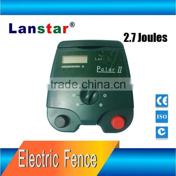 Lanstar Solar Powered Farm Electric Fence Energizer/ Energiser Forest Fence Products photo-2