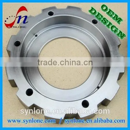 Pump Used Non Standard 304 Stainless Steel Flange Plate photo-3