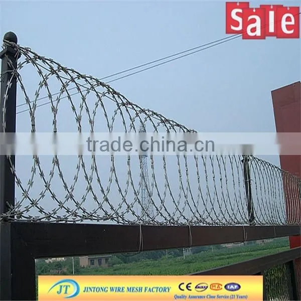 Airports 304 316 Stainless Steel Razor Wire Price photo-3