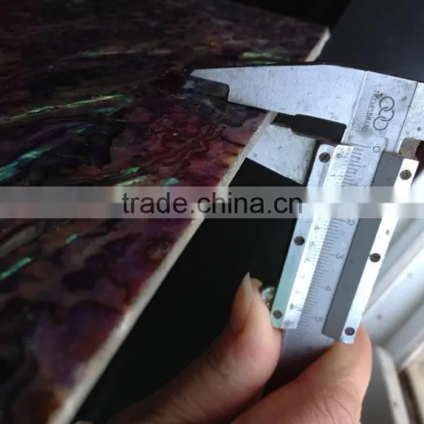Thick Knife Inlay Abalone Shell Paper,Paua Mother Of Pearl Shell Paper photo-3
