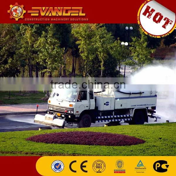 diesel water sprinkling tank truck water bowser truck with pump system for sale
