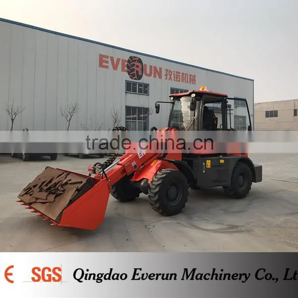Everun Brand New ER1500 Mini Telescopic Loader With Multi-function Attachments photo-3