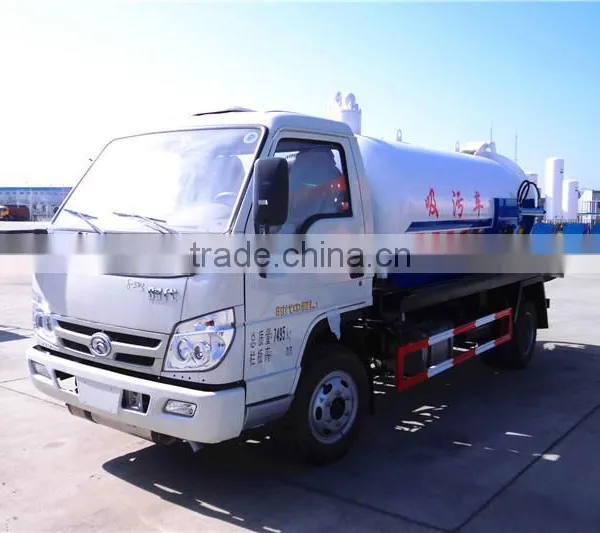 Forland Left Hand Drive 3 Cubic Meters Vacuum Suction Sewage Truck photo-3