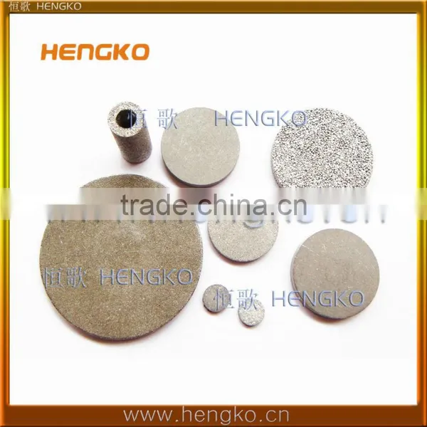 Micron Sintered Titanium Porous Filter Disk photo-2