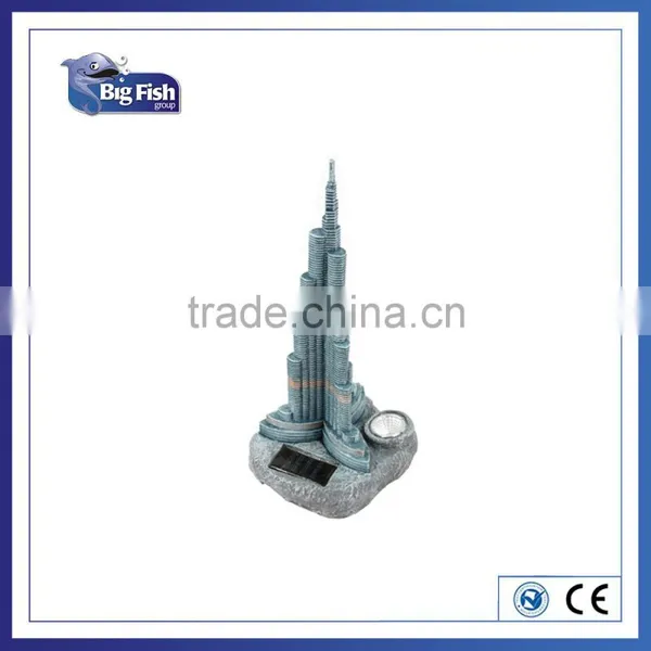 2016 New Design Burj Khalifa/dubai Tower Shaped Decorative Garden Solar Light