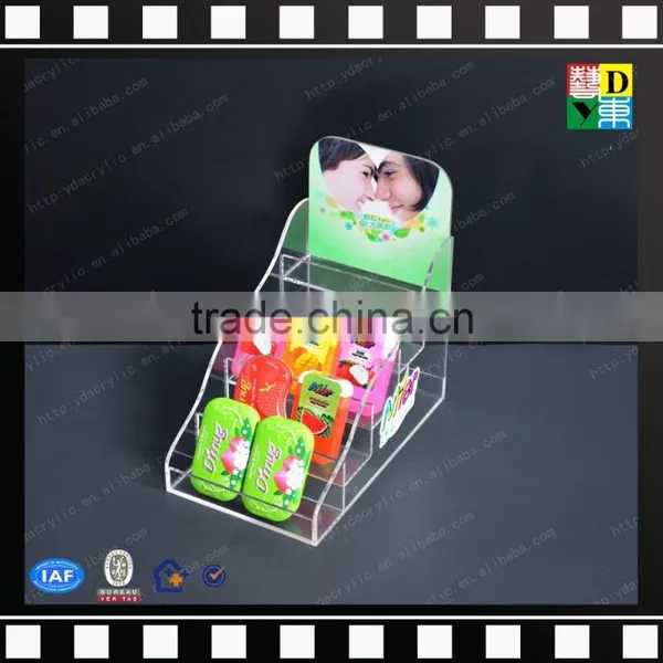 2016 Clear Acrylic Makeup Organizer 5 6 7 Drawer Storage Box With Deluxe Diamond Handle photo-5