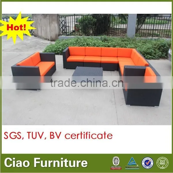 All Weather Outdoor Rattan Modular Sofa Set Garden Furniture photo-6
