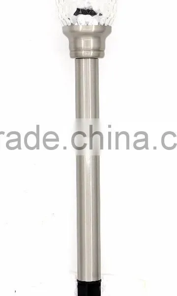 9pk Stainless Steel Solar Path Light Outdoor LED Landscape Lawn Garden Lamp - 158 mm photo-2