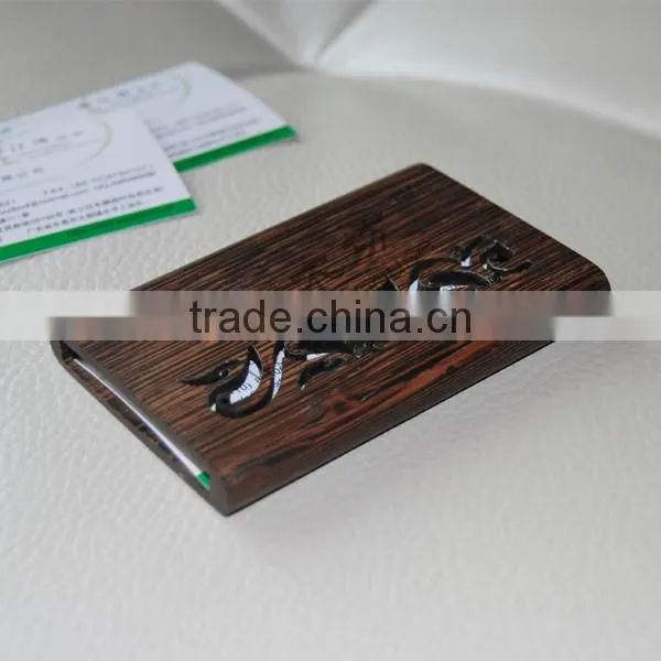 Cheap Mini Wood Business Card Case for Sale photo-2