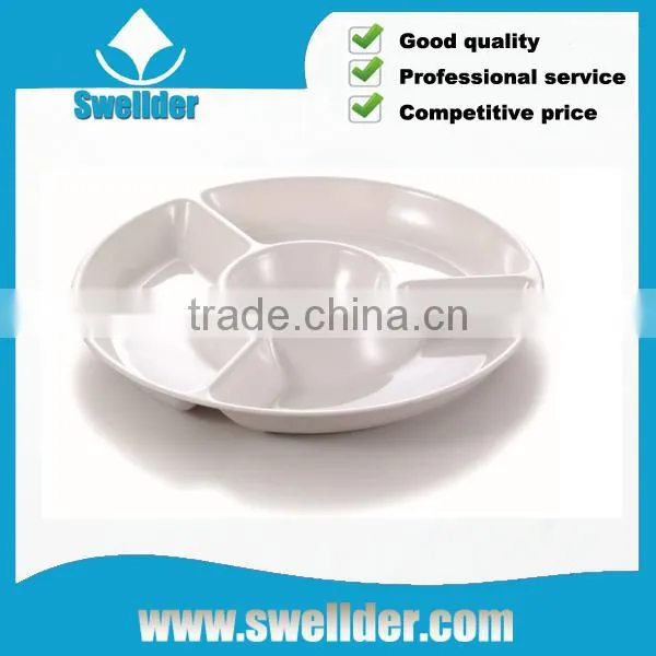 Swellder High-quality Plastic Food Tray With Divivers photo-4