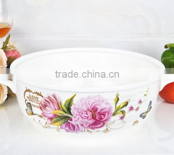10" Round Ceramic Cookware With Glass Lid photo-2