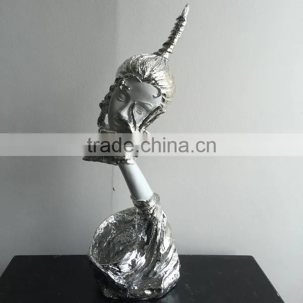 Resin Art Head Statue photo-3