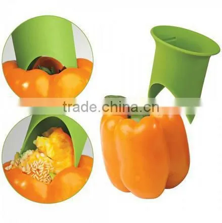 Wholesale Cheap Plastic Pepper Corer Chili Pepper Corer Vegetable Tools photo-3