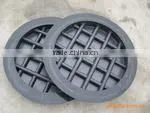 Black Bitumen Coated Cast Iron Inspection Manhole Cover photo-2